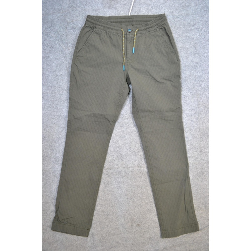 Cotopaxi Pants Mens Small Olive Green Lightweight Elastic Waist Hiking 30x29
